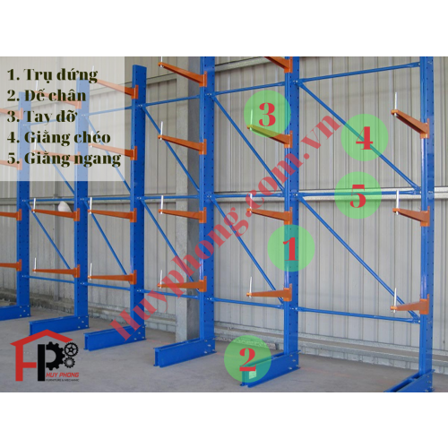 KỆ TAY ĐỠ - CANTILEVER RACK