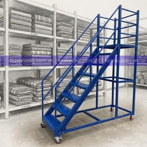 XE THANG CÔNG NGHỆP - XE THANG DI ĐỘNG
