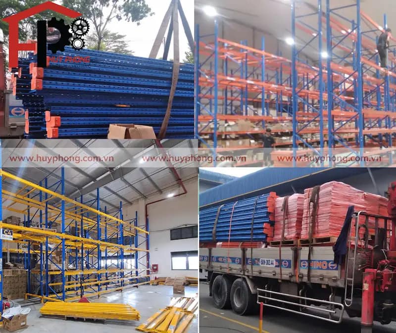Dịch vụ di dời lắp đặt kệ kho hàng chuyên nghiệp - Huy Phong