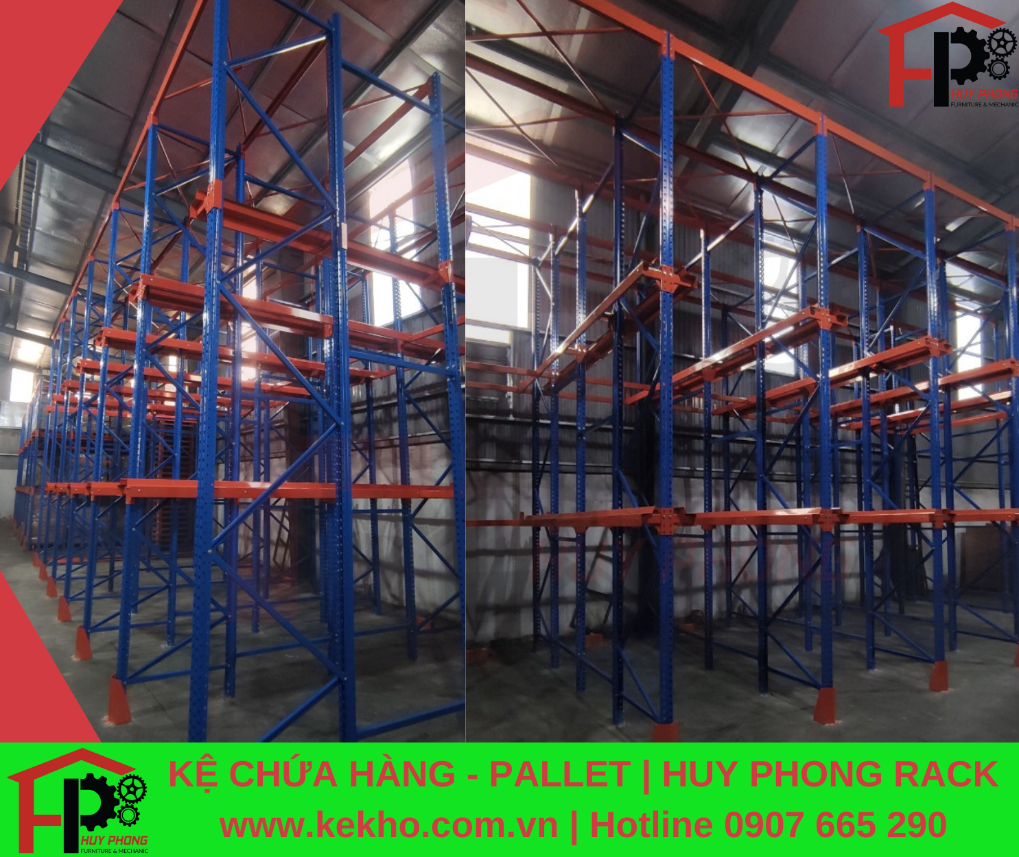 KỆ DRIVE-IN TẠI VINAMILK ĐỒNG NAI