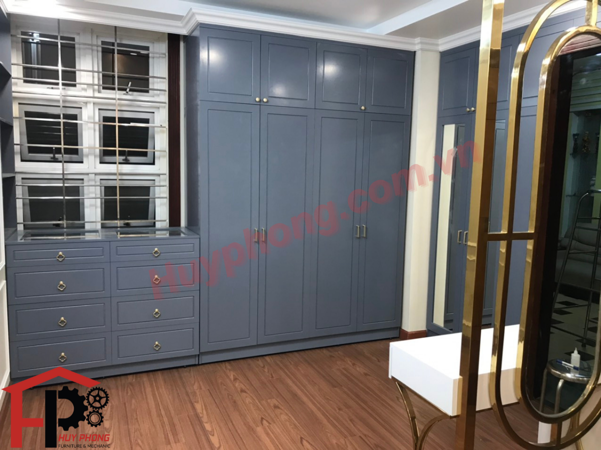 NỘI THẤT PHÒNG NGỦ BIỆT THỰ A THỊNH - BÌNH TÂN 